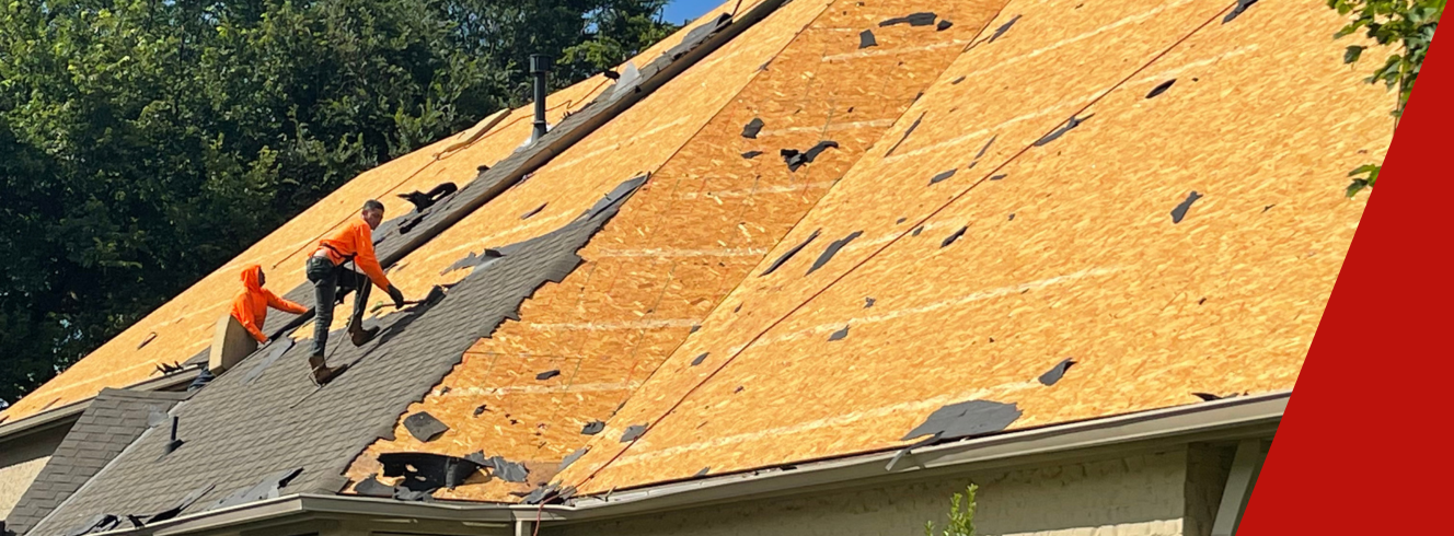 Nations Best Roofing crew installing a residential roof