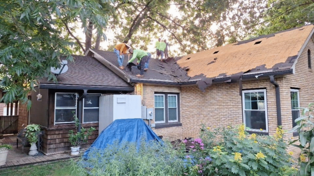 roof storm damage prevention Oklahoma