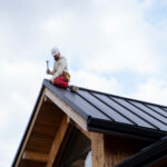 can I stay home during roof replacement